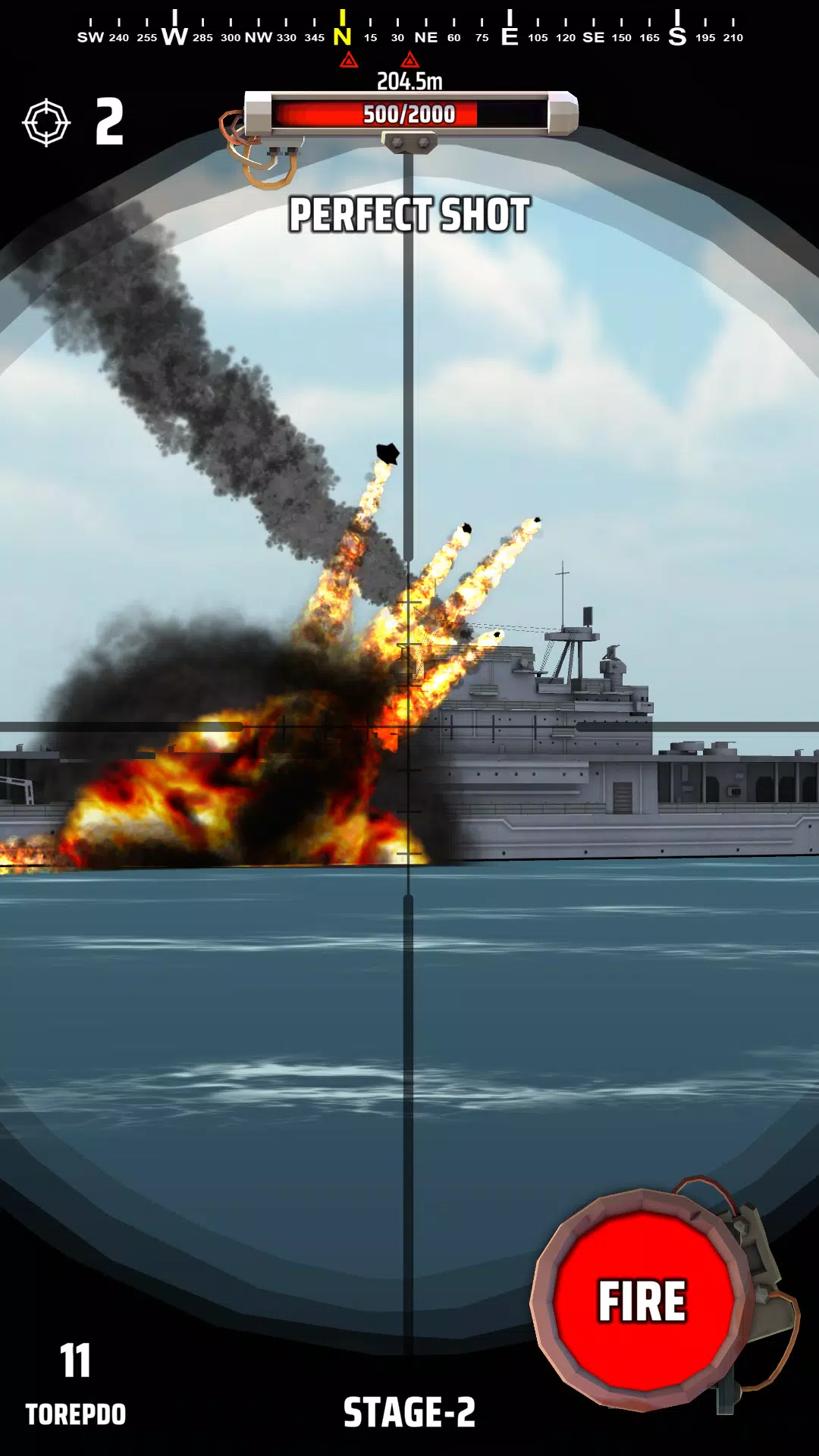 Attack on Ship Schermafbeelding 3