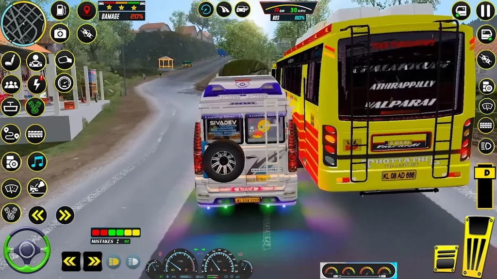 US Public Bus Driving Games 3d ဖန်သားပြင်ဓာတ်ပုံ 2