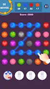 Connect pops-Sweet Match 3 Скриншот 0