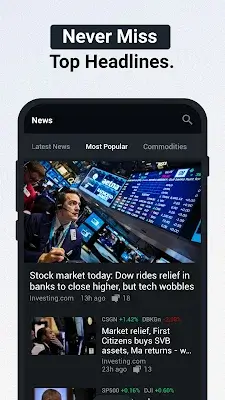 Investing.com: Stock Market Capture d'écran 3