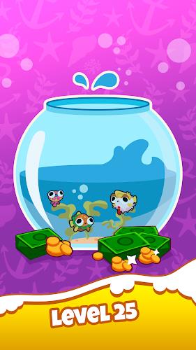 Idle Fish Tank Tycoon Captura de pantalla 1