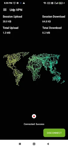 Schermata Udp VPN 2