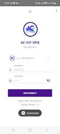 AC VIP VPN Capture d'écran 1