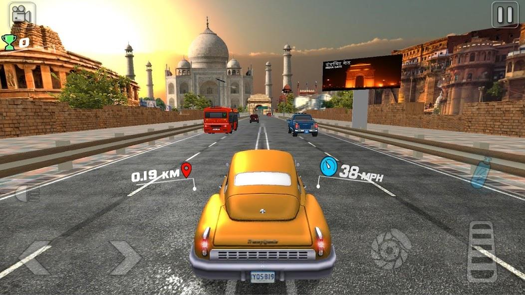 Classic Car Games Race America Mod Tangkapan skrin 2