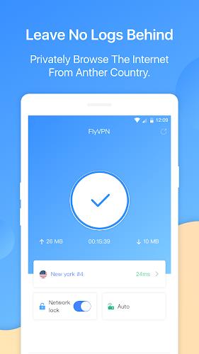 FlyVPN - Secure & Fast VPN 스크린샷 0