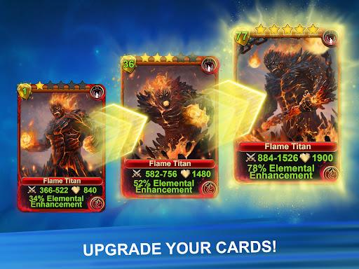 Schermata Blood of Titans: Card Battles 3