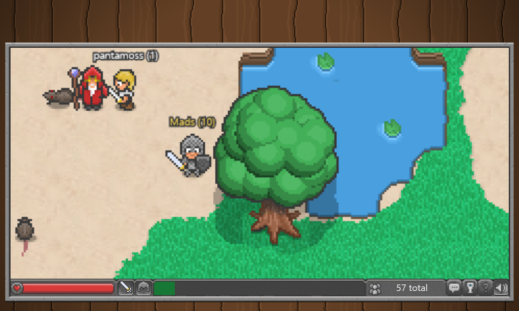 BrowserQuest スクリーンショット 1