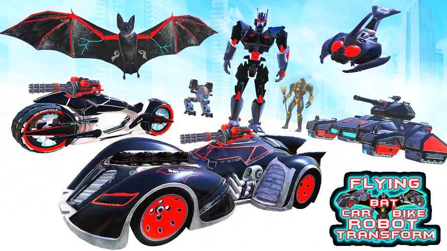 Bat Robot Fighting Game Скриншот 0