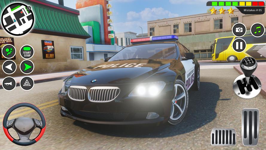 Super Police Car Parking 3D Capture d'écran 1