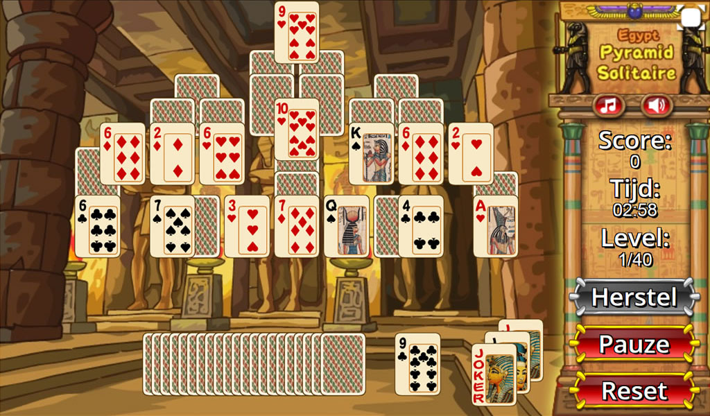 Egypt Pyramid Solitaire Zrzut ekranu 1