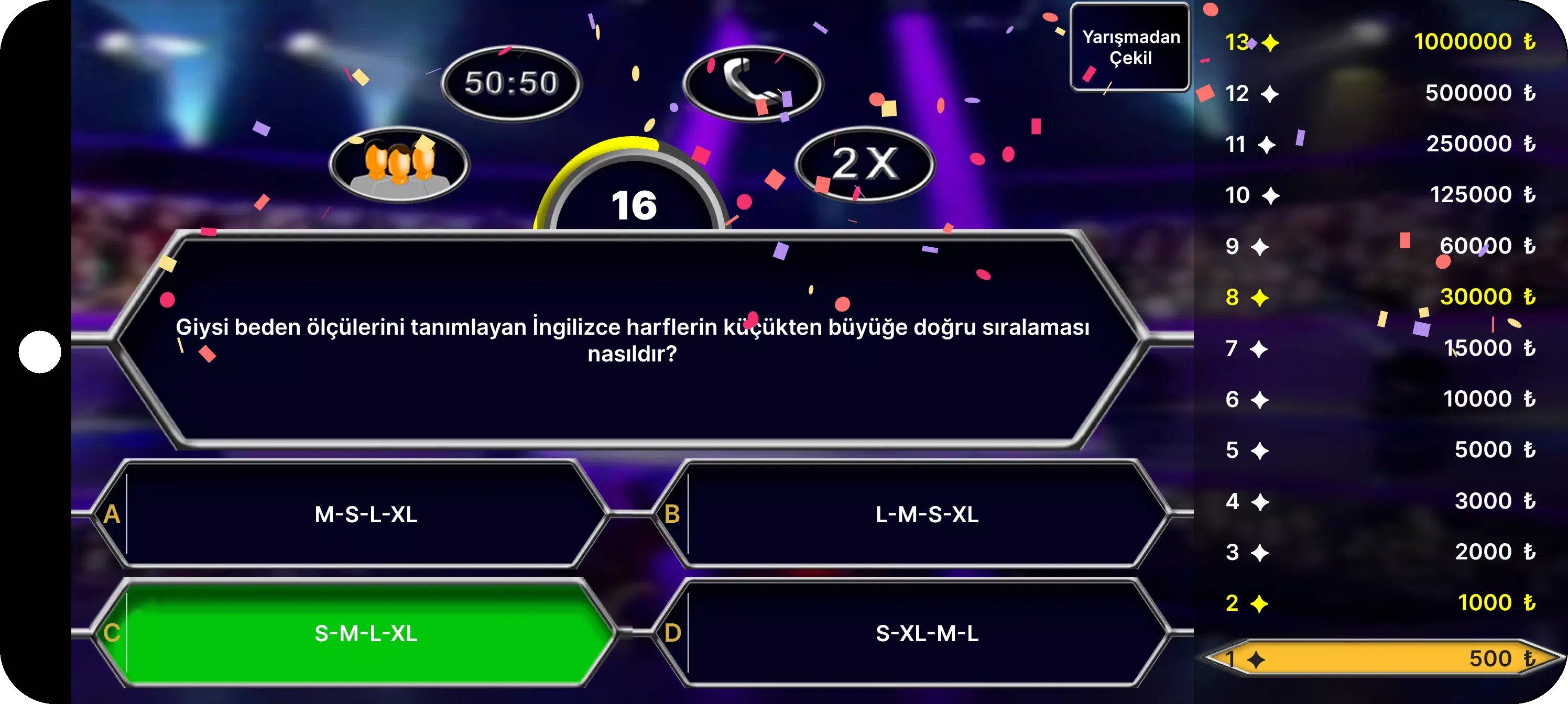 Milyoner Bilgi Yarışması ภาพหน้าจอ 2