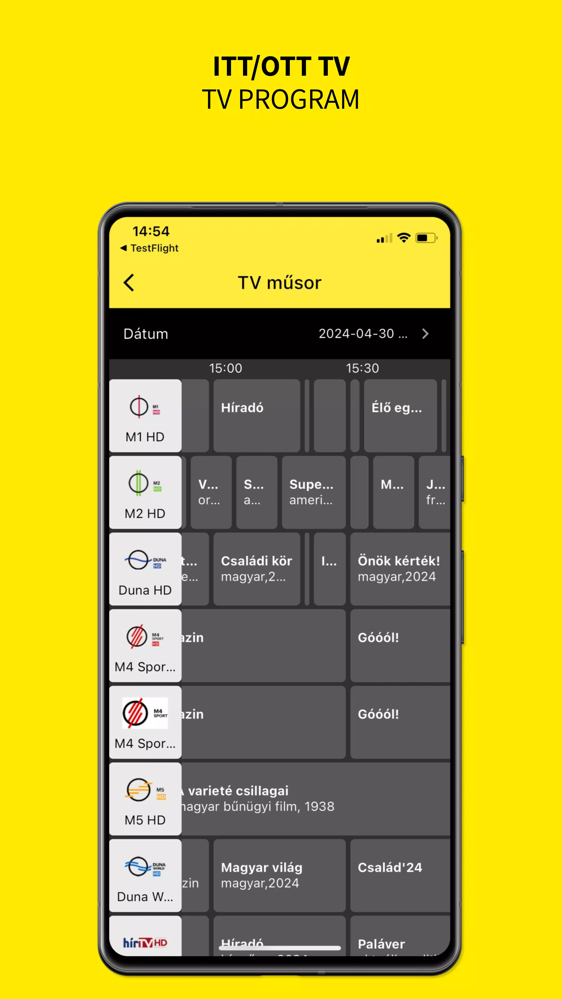 IttOtt Tv Zrzut ekranu 1