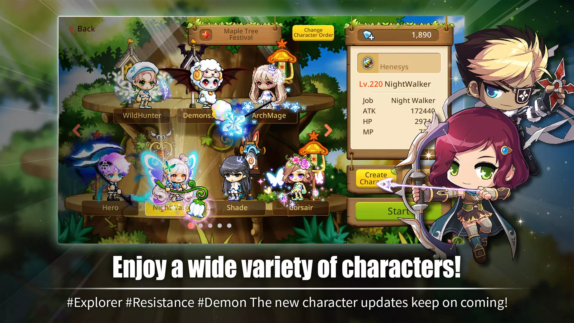 MapleStory M - Fantasy MMORPG 스크린샷 3