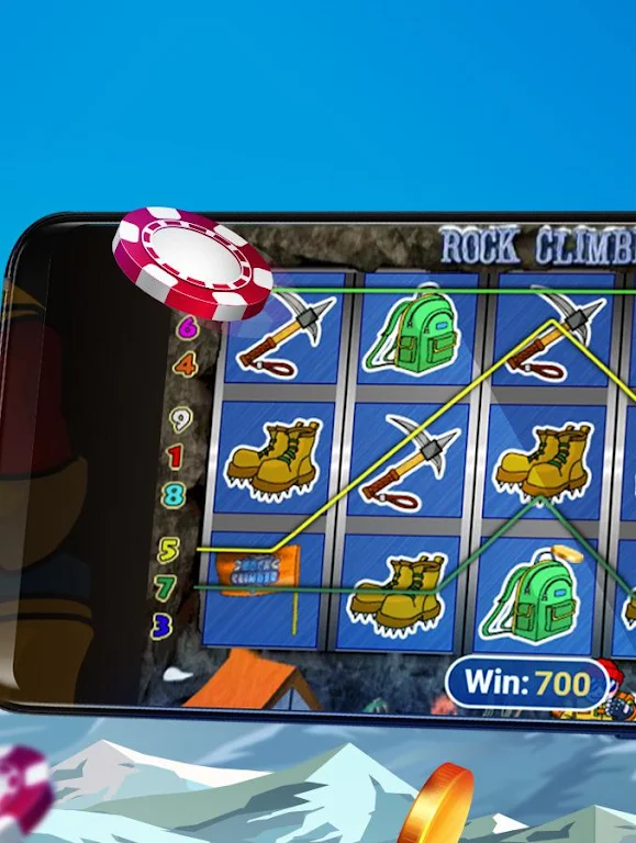 Rock Climber Free Casino Slot Machine স্ক্রিনশট 0