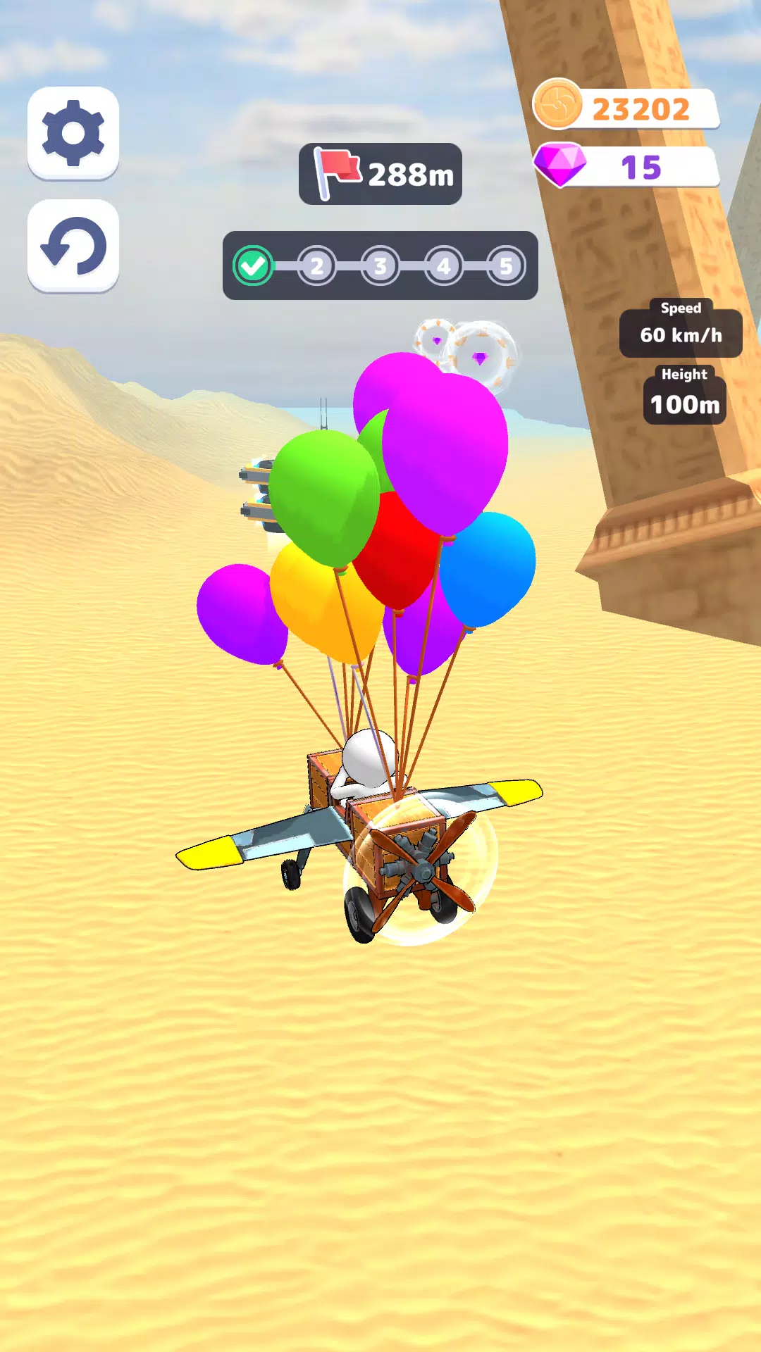 Fly Challenge: Build a Plane! ภาพหน้าจอ 2