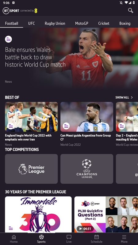 TNT Sports: News & Results Ekran Görüntüsü 2