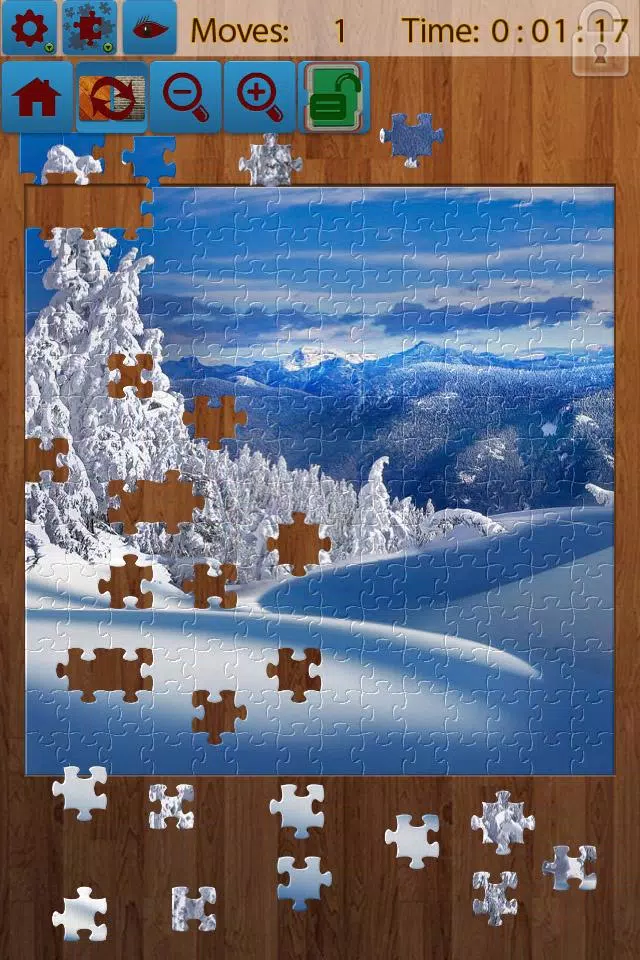 Snow Landscape Jigsaw Puzzles Screenshot 0