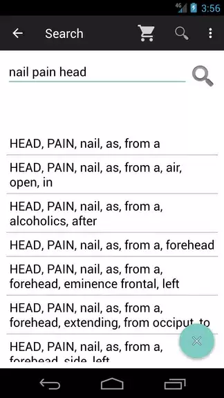 Homoeopathic Repertorium স্ক্রিনশট 3