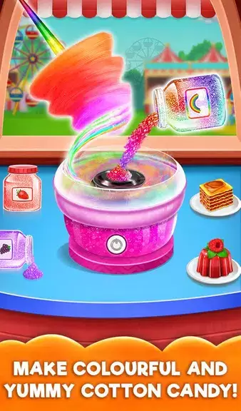 Cotton Candy Shop: Candy Maker Tangkapan skrin 0