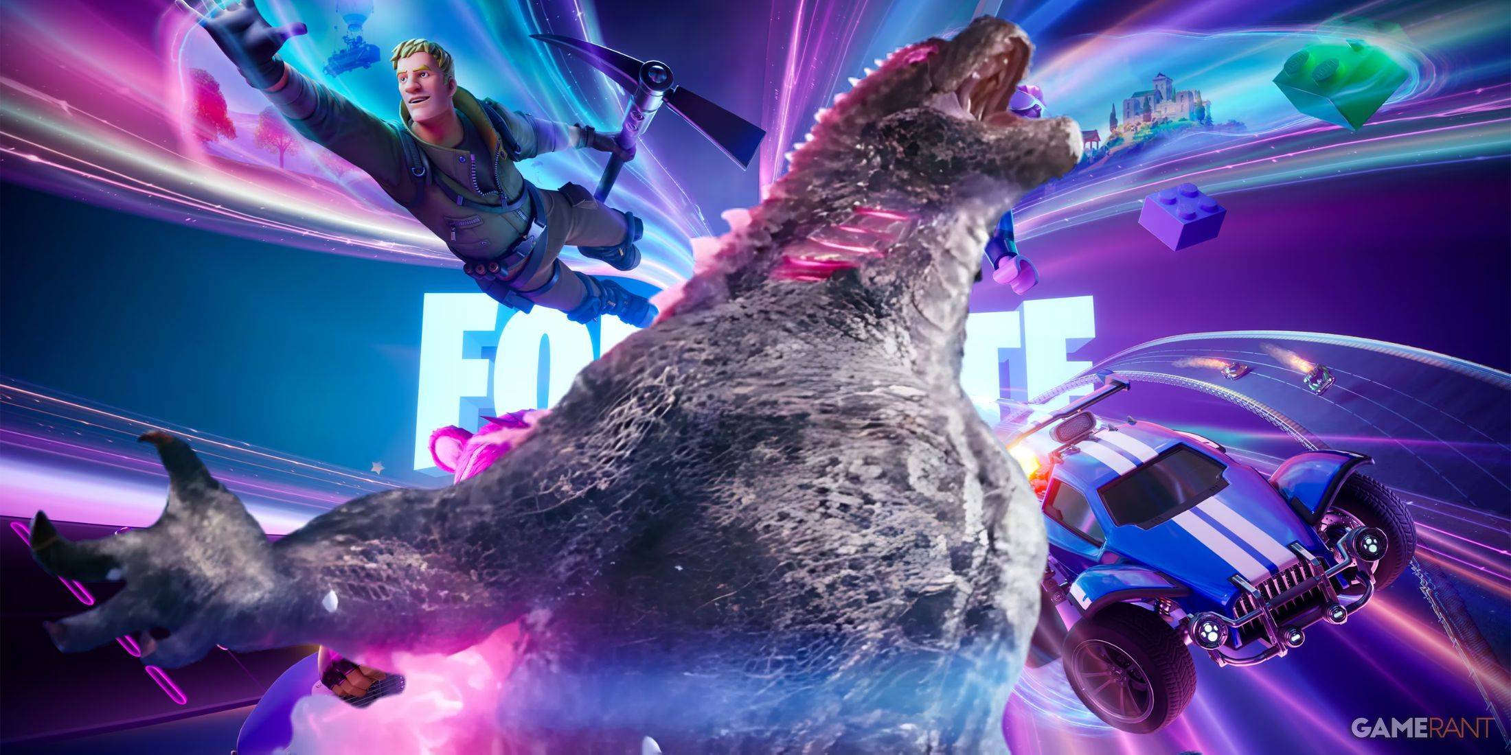 Fortnite Leak Hints at New Godzilla, Monsterverse Skins