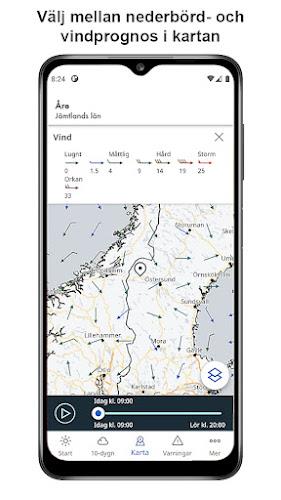 SMHI Väder Ảnh chụp màn hình 3