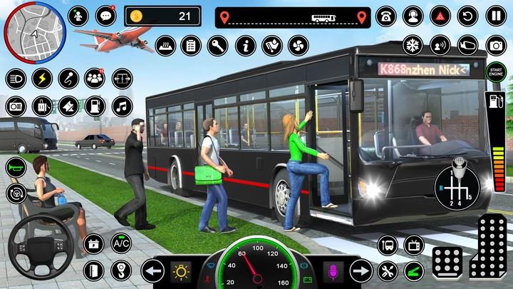 Bus Simulator - Driving Games Schermafbeelding 1