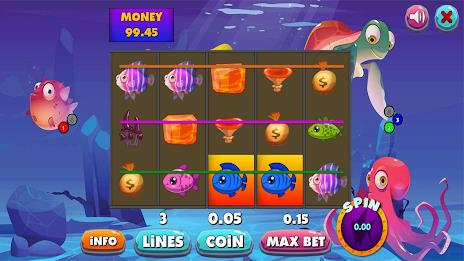 Jackpot underwater City slots स्क्रीनशॉट 3