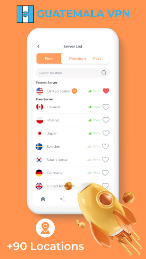 Guatemala VPN - Private Proxy Captura de pantalla 2