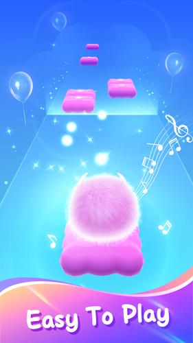 Fluffy Ball: Music Hop Game スクリーンショット 2