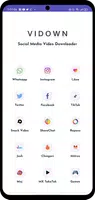 Video downloader - Vidown স্ক্রিনশট 0