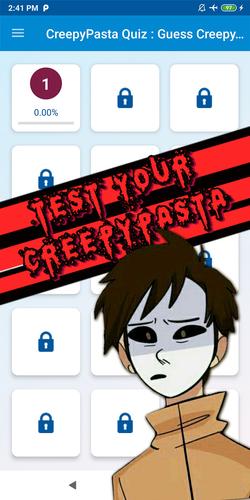 creepypasta quiz Screenshot 1