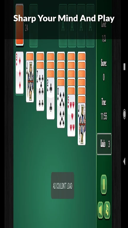 CLASSIC SOLITAIRE GAME -SIMPLE SOLITAIRE GAME EVER স্ক্রিনশট 1