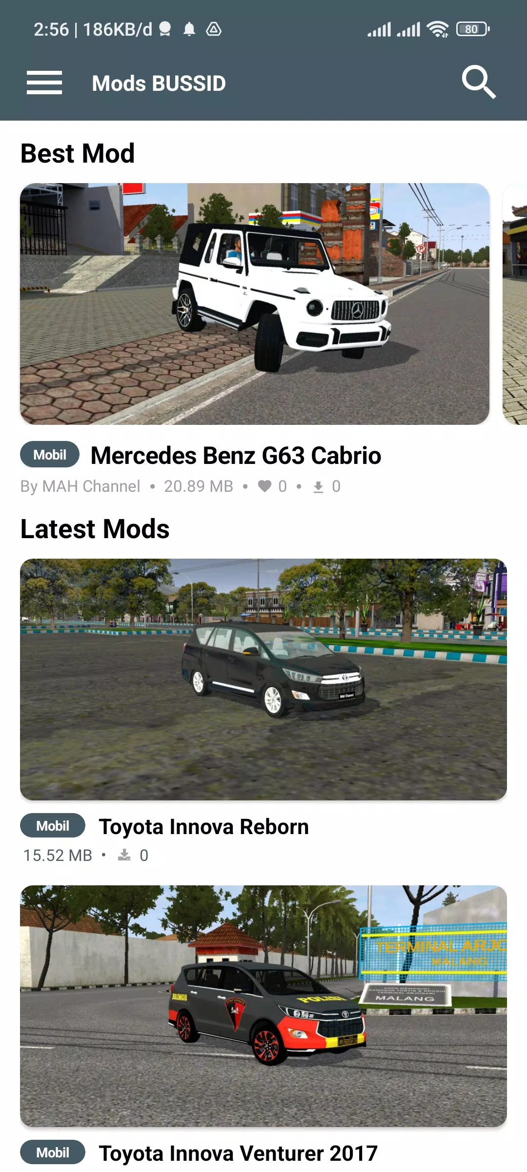 Mod Bussid Innova Travel Screenshot 3