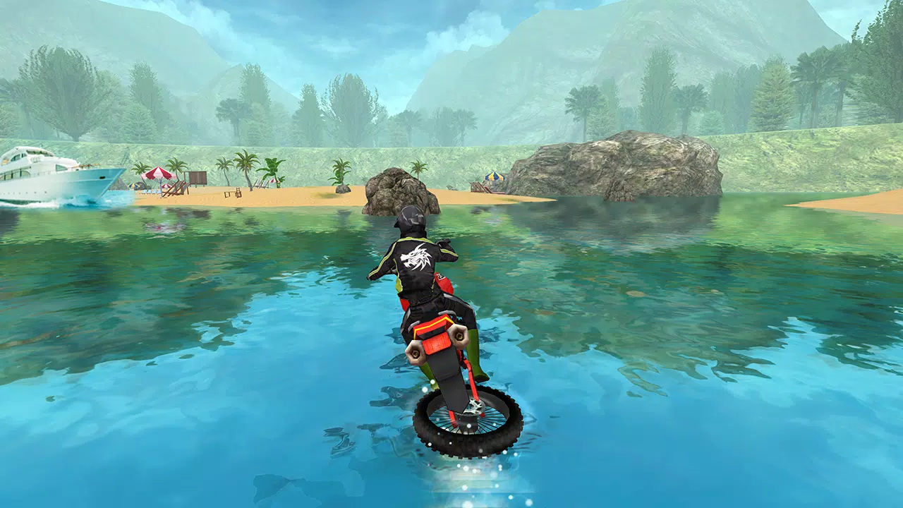 Bike Racing : Water Bike Games Captura de tela 1