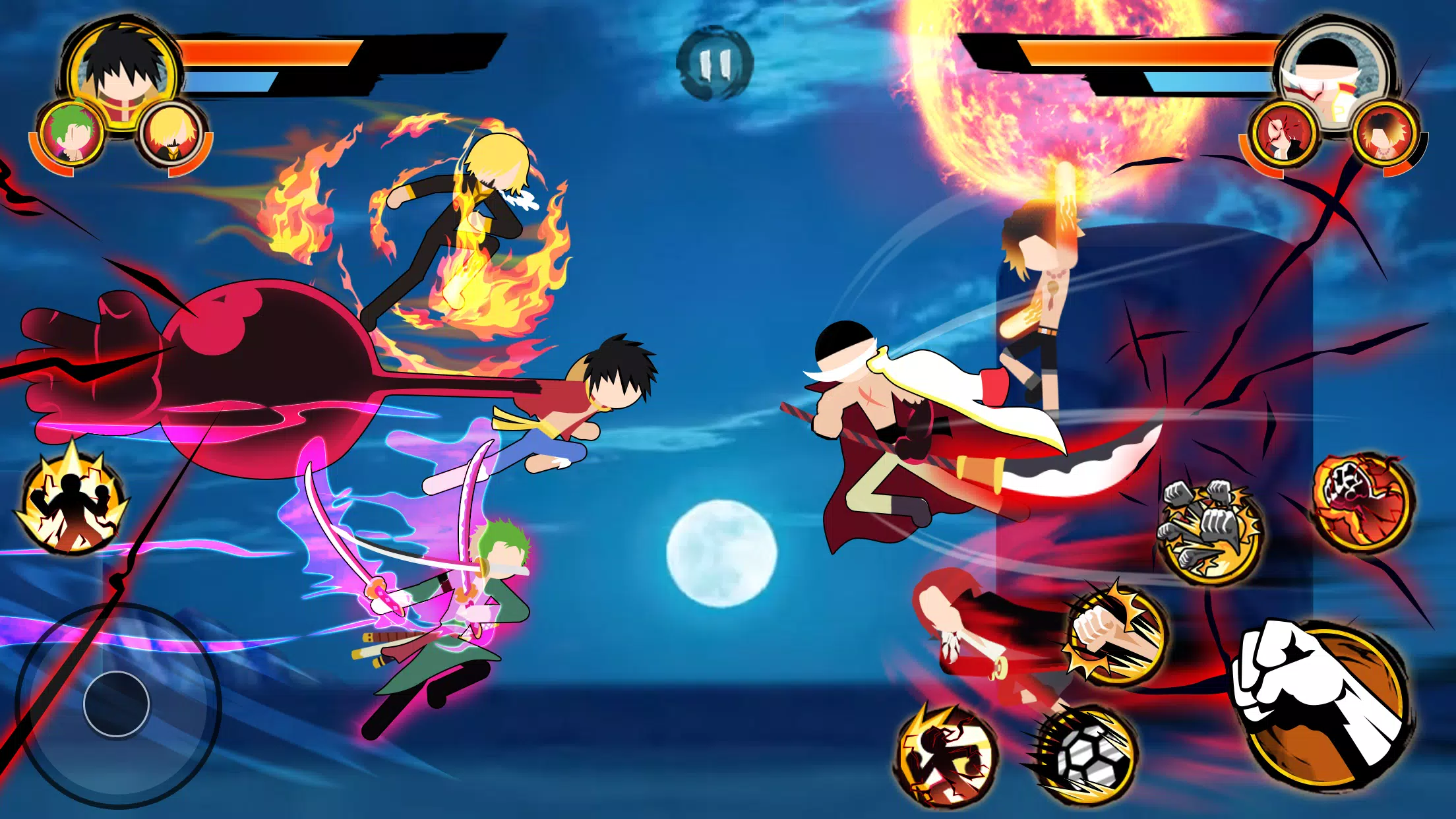 Stick Pirates Fight Captura de pantalla 1