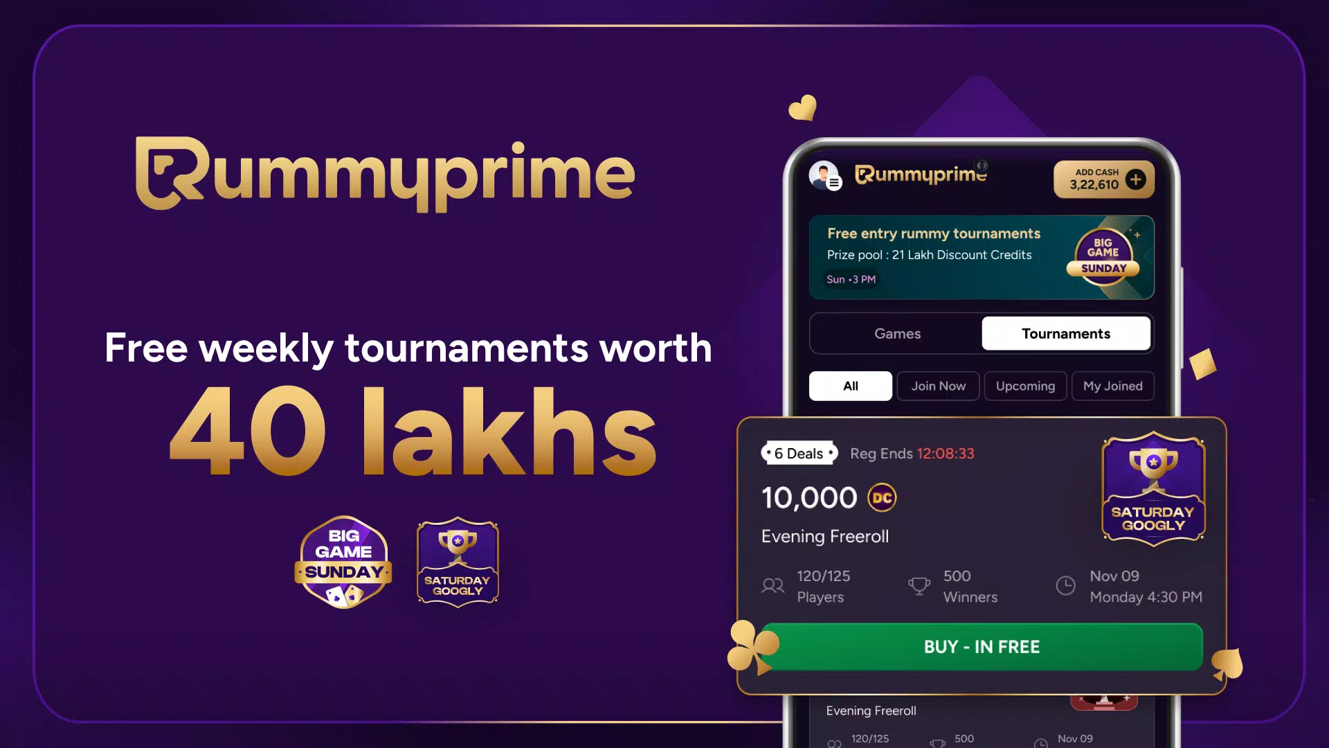 RummyPrime - Rummy Cash Game Captura de pantalla 3