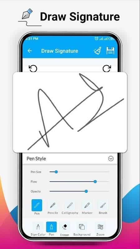 Signature Maker Pro Tangkapan skrin 1