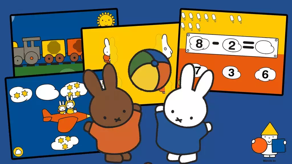 Miffy - Educational kids game Tangkapan skrin 2