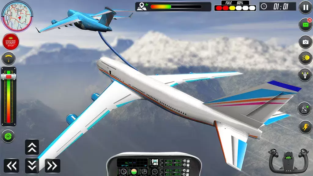 Real Plane Landing Simulator Captura de pantalla 3