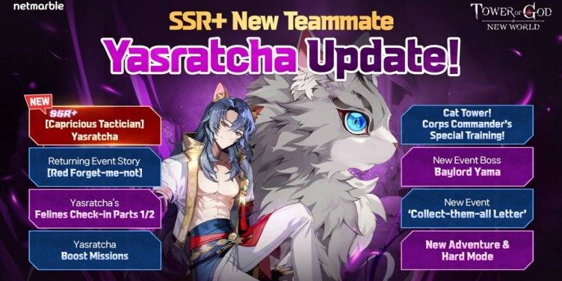 Tower of God: New World introduces SSR+ [Capricious Tactician] Yasratcha in the latest update