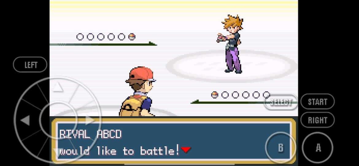 Pokemon Fire Red Capture d'écran 2