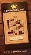 Woodoku - Wood Block Puzzle Schermafbeelding 1