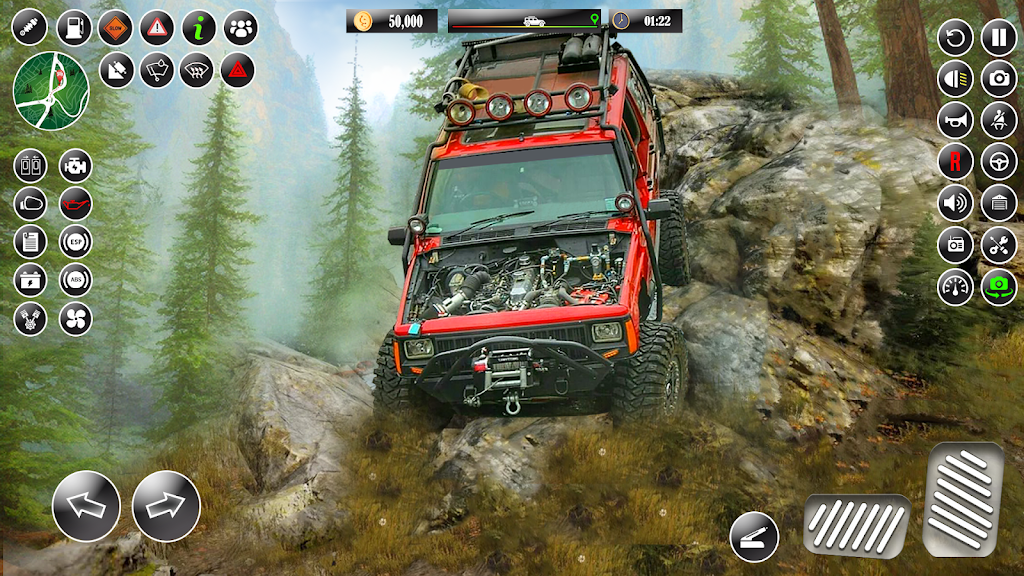 Offroad Xtreme 4X4 Jeep Driver Ảnh chụp màn hình 0