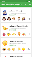 Animated Emojis WAStickerApps Captura de pantalla 0