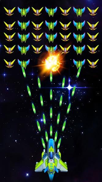 Galaxy Invader: Alien Shooting Mod স্ক্রিনশট 0