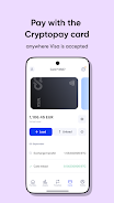 Cryptopay:Bitcoin wallet&card ภาพหน้าจอ 2