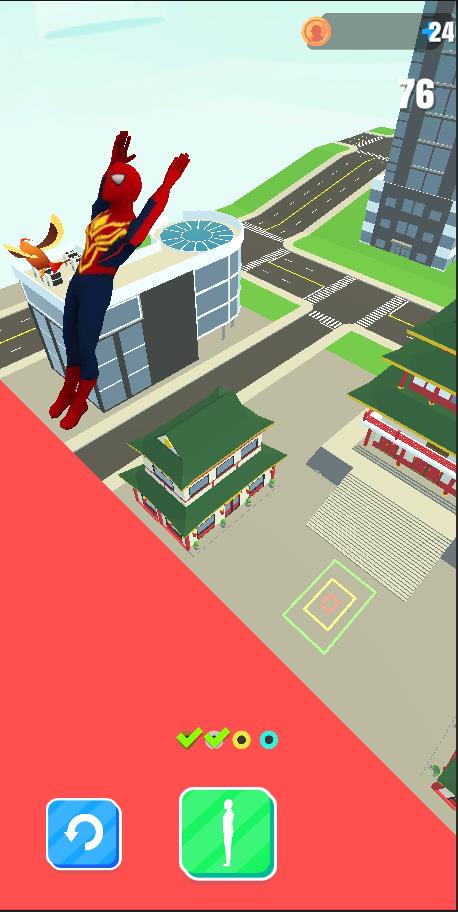 Superhero Flip Jump: Sky Fly Tangkapan skrin 3