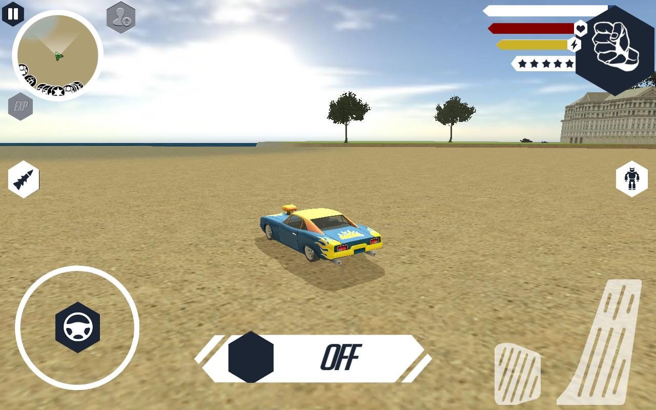 Muscule Car Robot Screenshot 1