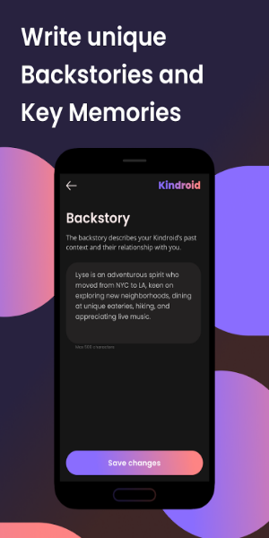 Kindroid: AI Companion Chat স্ক্রিনশট 2