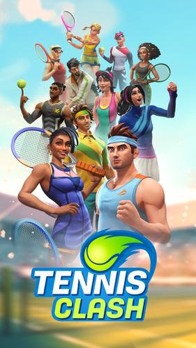 Tennis Clash Captura de tela 3